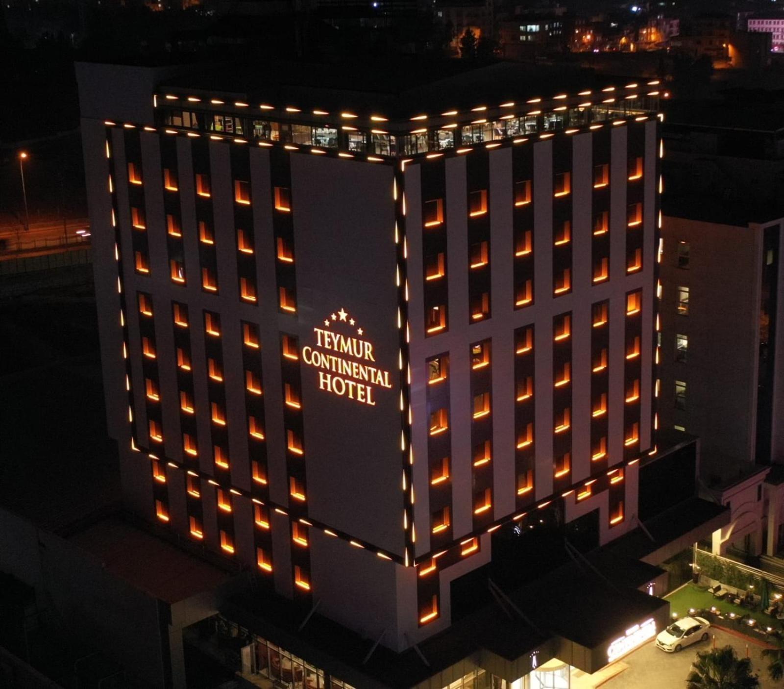 Teymur Continental Hotel Gaziantep Exterior foto